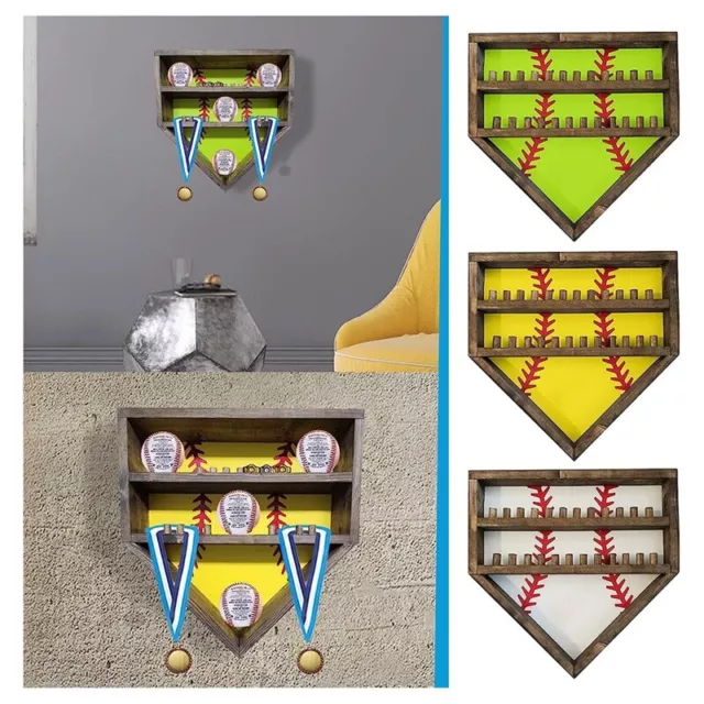 Baseball-Vitrine, Baseball-Halter für BäLle, Zur PräSentation Von Baseballb3496