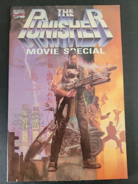 The Punisher Movie Special Prestige Format Graphic Novel 1990 Marvel Comics