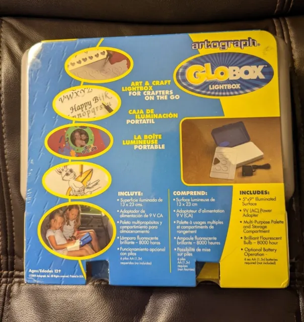 New Sealed Artograph Globox Lightbox