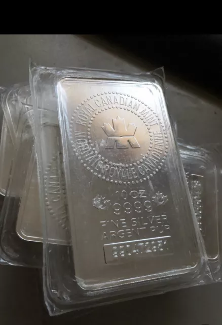 Canadian Silver bullion 10 oz