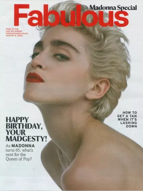 Fabulous Magazin: Madonna Queen of Pop, Angela Griffin, Mode, 6.8.23