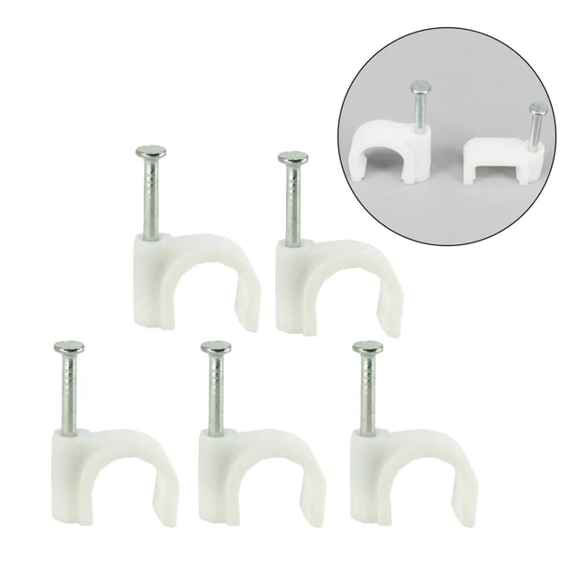 100 pz fascette per cavi clip organizzatore cavi supporto cavi quadrato