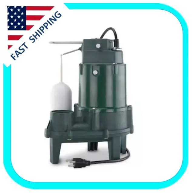 Zoeller 1263-0001 1/2 HP Sewage Pump