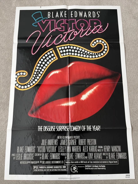 “Victor Victoria” Original British Quad Poster - Film Poster - Movie Poster main image 0