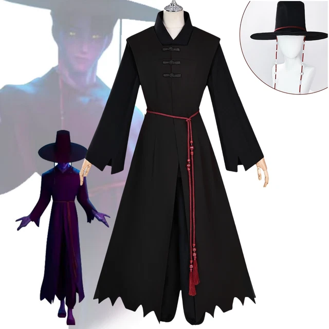 Saja Boys Kpop Demon Hunters Hunters Saja Boys Cosplay Costume - Abby Mystery Romance Idol Jinu Character Outfit Boys Cosplay Outfit