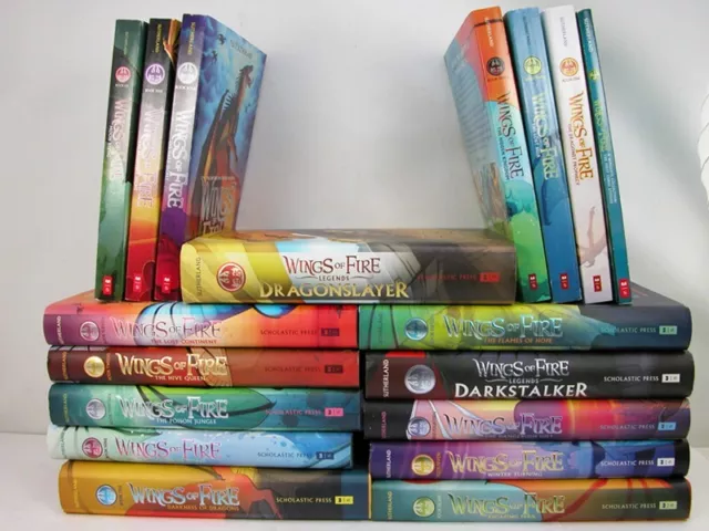 Complete WINGS OF FIRE Set Plus Extra Books Wow! By Tui T. Sutherland
