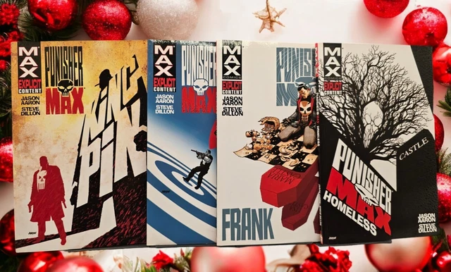 PunisherMax Trade Paperback 1 To 4 Collecting Issues 1 To 22 Punisher Marvel