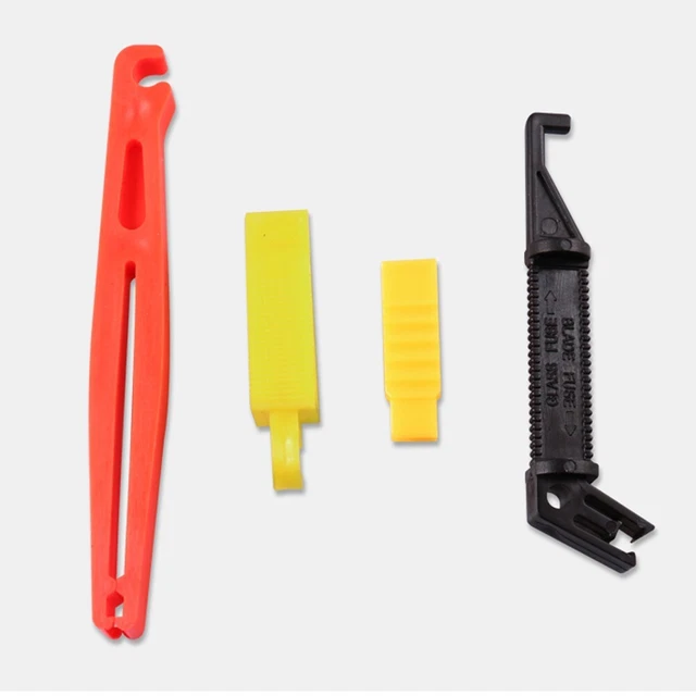 Kit De 6 Outils D'extraction Relais Et Fusibles Automobile - Pince De Démontage Pour Voiture, Moto, Camion - Matériau ABS Et Métal - 10