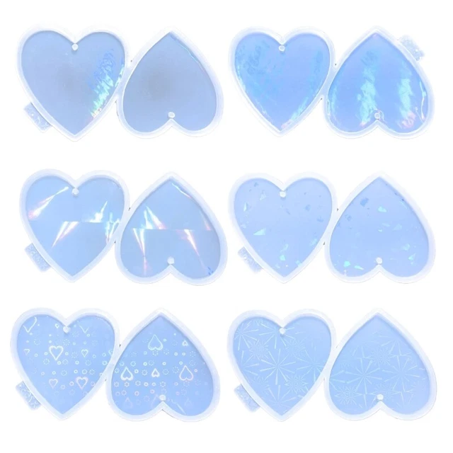 Silicone Mold for DIY Earrings Necklace Charm Epoxy Resin Jewellery Making