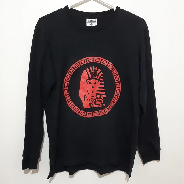 Last Kings TYGA Shirt Mens Black & Red Long Sleeve Size Medium