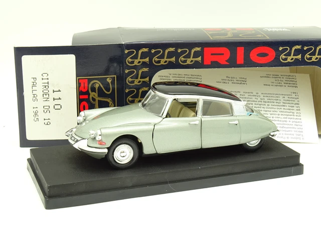 Miniature NOREV 1/43 – Citroën DS19 Cabriolet 1965, Grise
