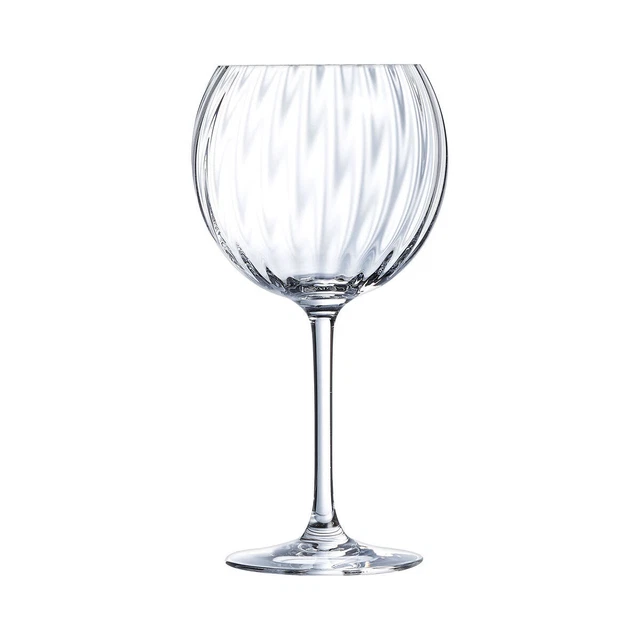 Brilant Romantic Passion Juego de vasos de ginebra con grabado, juego de vasos de Gin Tonic con cristales premium y diseño de corazón cepillado a mano, perfecto como regalo de boda o