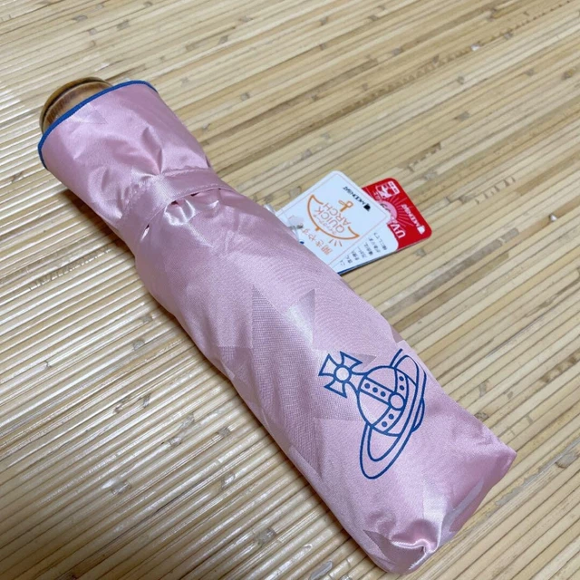 Vivienne Westwood Women's Folding Umbrella Pink Orb Star  From Japan