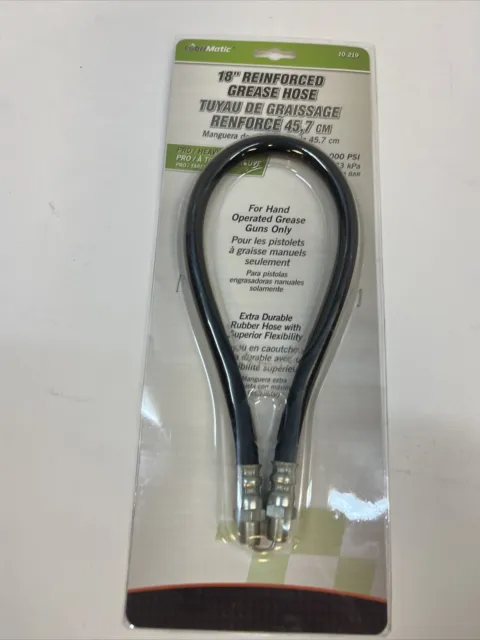 Lincoln 1230 Grease Hose 30 Inch Whip For 12.0Volt Cordless Grease Gun