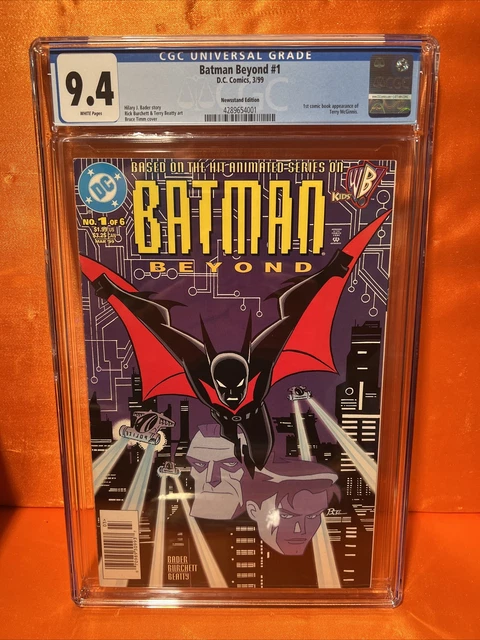 Batman Beyond #1 CGC 9.4 1999 Rare Newsstand | 1st Appearance of Terry McGinnis