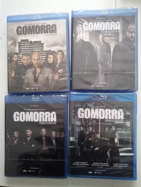 Blu Ray Gomorra La Serie Completa - Stag.01-02-03-04