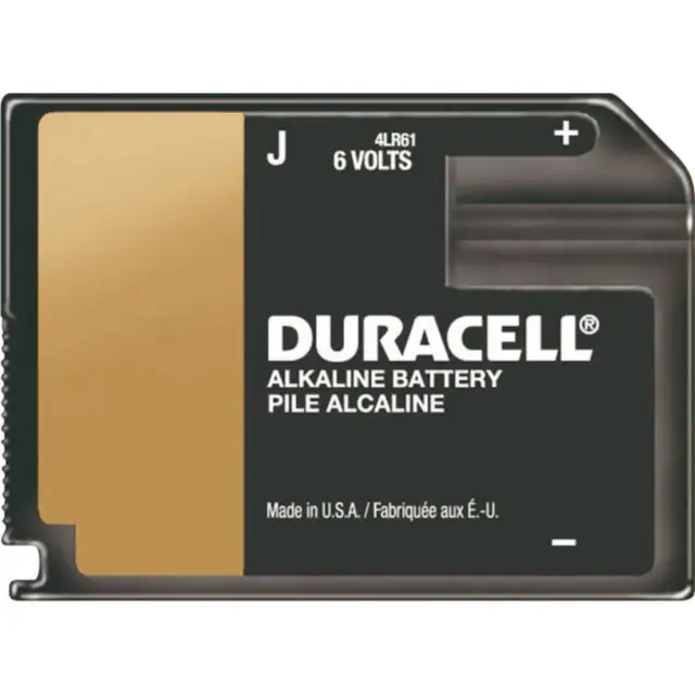 Pile spéciale 6 V (boîtier plat) alcaline(s) Duracell DUR767102 6 V 500 mAh 1