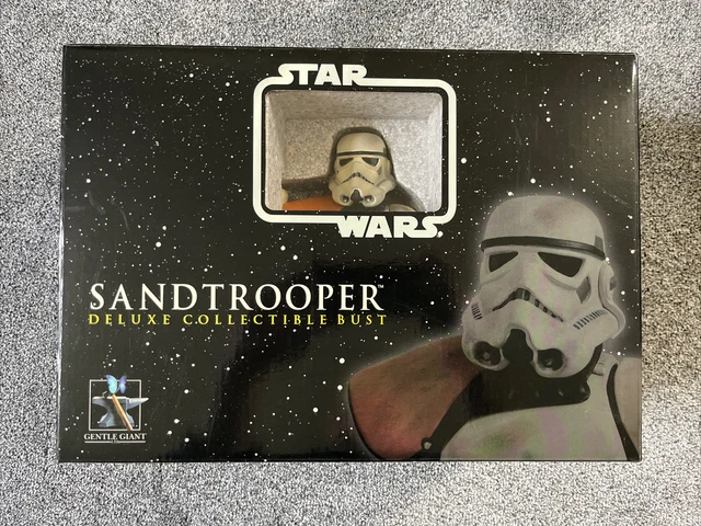 Gentle Giant Star Wars Squad Leader SANDTROOPER DELUXE Collectible Bust #10,055