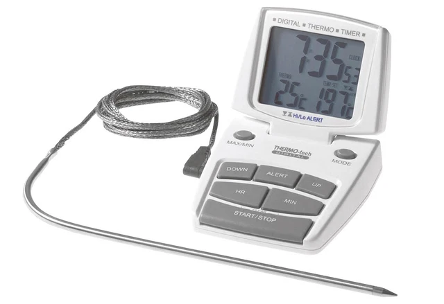 TFA-DOSTMANN HAUSRAT Küchen-Thermo-Timer elektr.