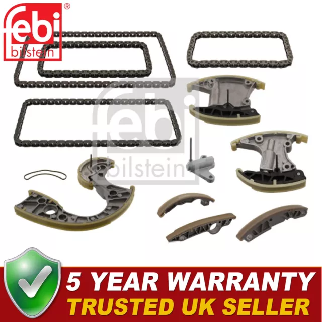 Febi Timing Chain Kit Fits Audi A6 Q7 A4 A8 Allroad VW Touareg 2.7 TDi 3.0