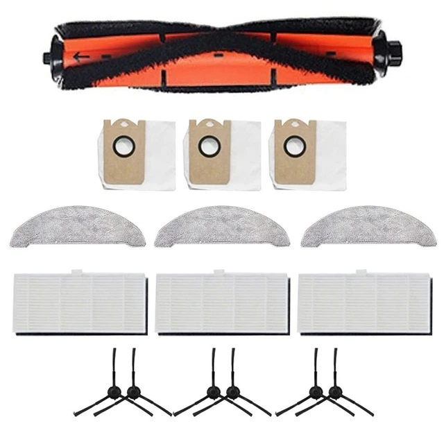 6 Spazzole Laterali Di Ricambio Per Robot Aspirapolvere Shark IQ R85, R71, R72, R75, S86, S87