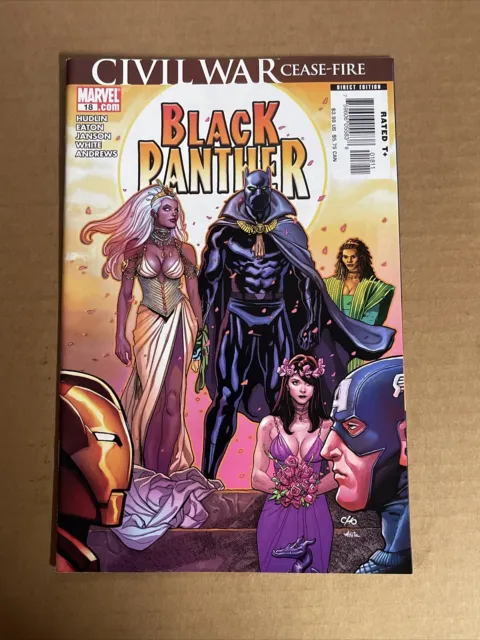 Black Panther #18 First Print Marvel Comics (2006) Civil War Wedding Storm