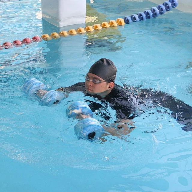 Sportneer Set di 2 manubri per esercizi acquatici in schiuma EVA per allenamento aerobico, set di 2 manubri in schiuma EVA, per fitness e perdita di peso