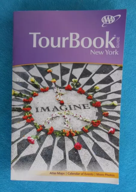 NEW YORK ~ AAA TourBook ~ 2014 Edition ~ Tour Travel Book Maps