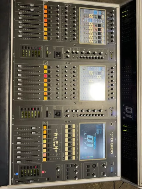 Digico D1 Digital sound console - working with roadcase, no IO