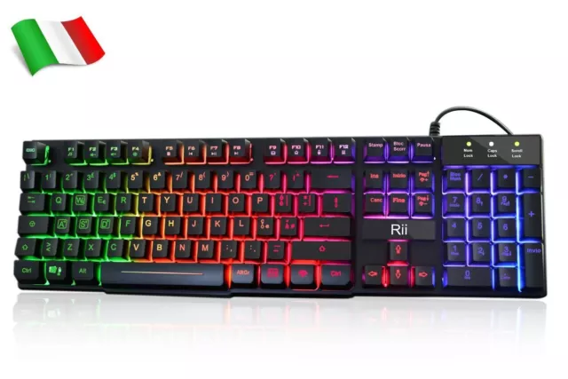 Rii RTRK100IT Gaming Tastatur 2