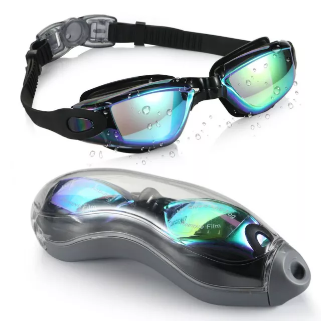Acheter 1 ensemble fiable confortable à porter 3D ajustement lunettes de  natation lunettes de plongée chapeau bouchon d'oreille pince-nez Kit  utilisation de natation