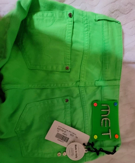 Met bright green Skinny Jeans size 6