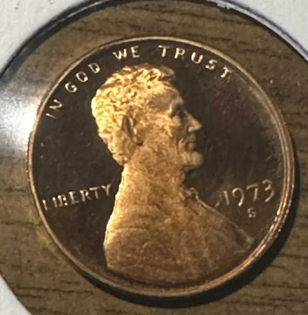 1973 S One Cent Proof Usa