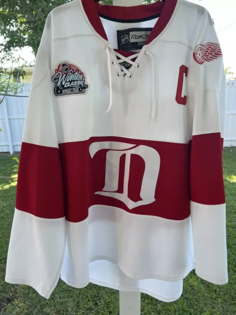 Nicklas Lidstrom Detroit Red Wings Reebok Premier Third Winter Classic  Jersey (White)