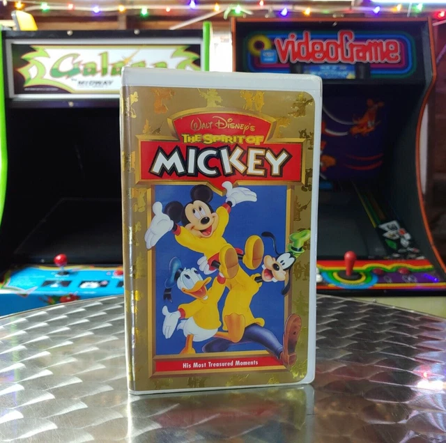 Walt Disney's The Spirit Of Mickey - Mickey Mouse VHS Movie Video Tape Clamshell