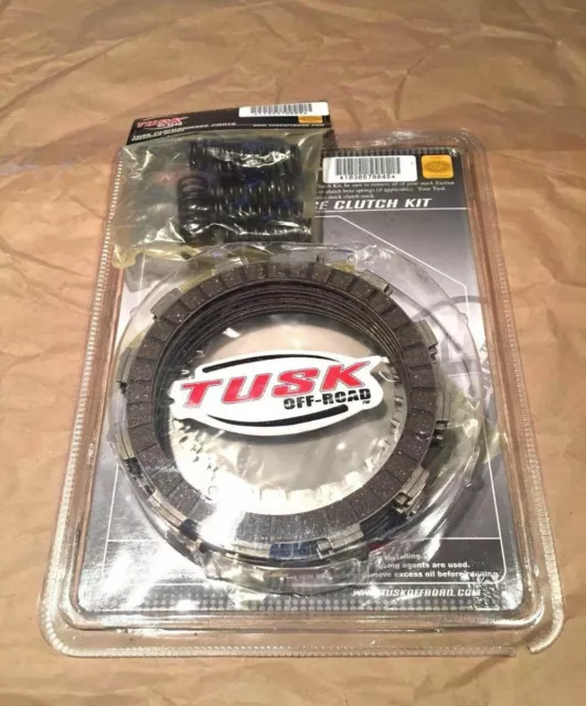 Tusk Clutch Kit with Heavy Duty Springs Kawasaki KX65 2000–2023-Motocross-New 2