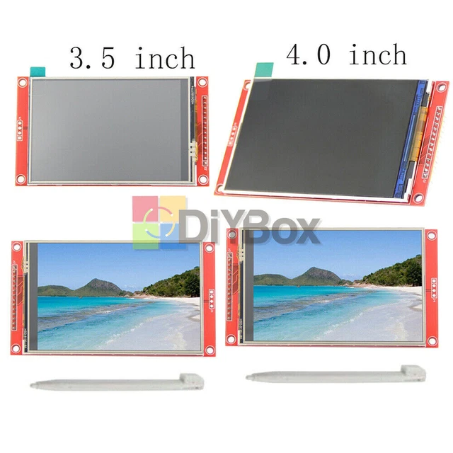 3.5" 4.0" Inch TFT LCD Color Screen Display Module SPI Interface 480*320 Pixel
