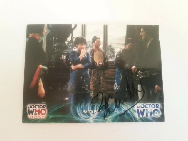 ZIENIA MERTON (†2018) signed/autograph - Actress - Doctor Who etc