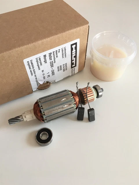 Rotor Induit Hilti TE805 D’origine – 230V – Neuf (compatible Plusieurs Références)