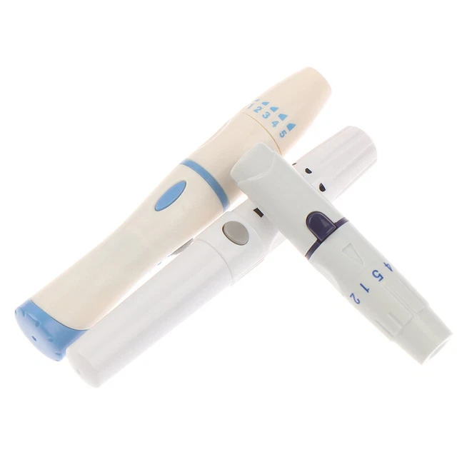 1X Lancet Pen Lancing Device Diabetics Blood Collect Collection Glucose Test-$6