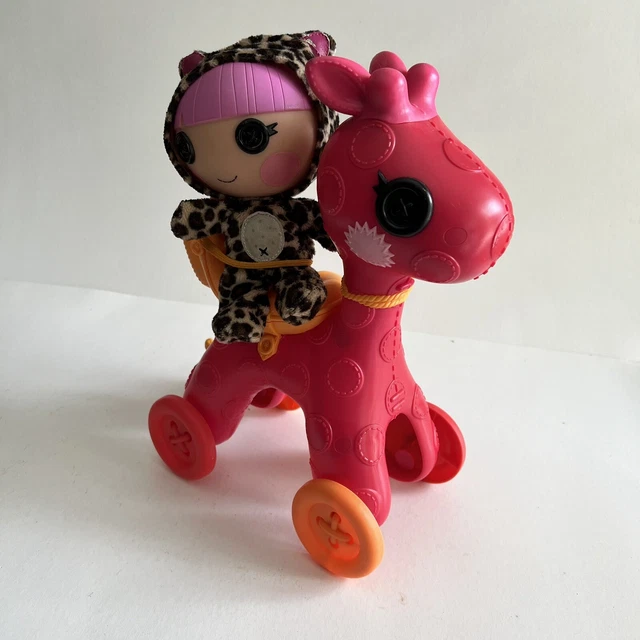 LALALOOPSY ROCKER N Stroller Horse 32cm & Whiskers Lions Roar Doll