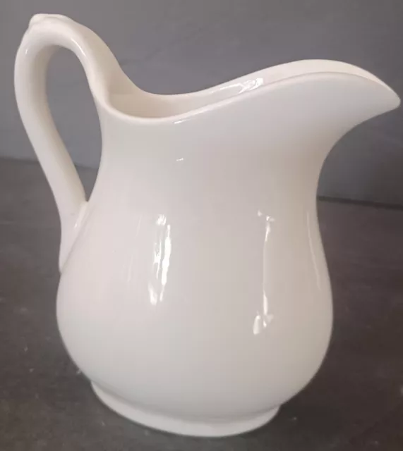 Vintage Wilkinson Ironstone White creamer. Farmhouse Style England