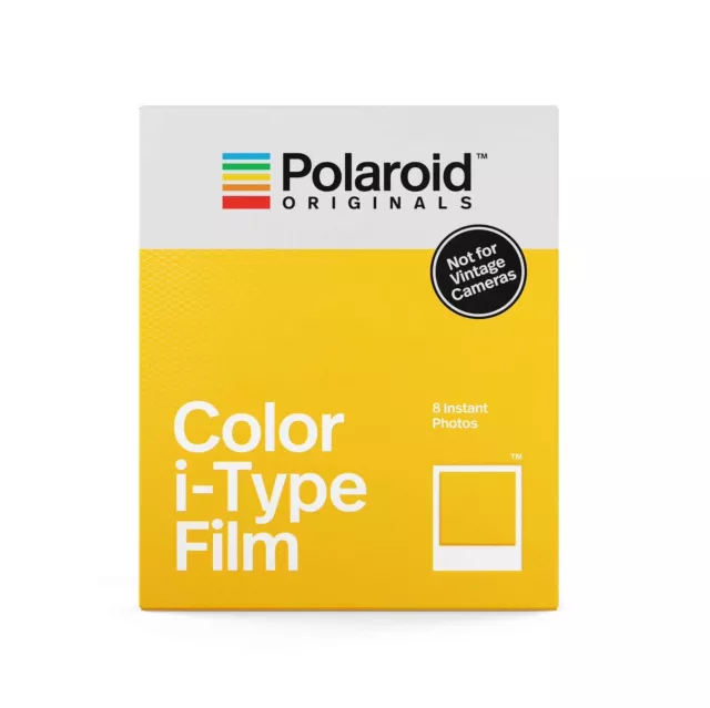 Polaroid  i-Type Colour Film 8 Color Instant Photos Out Of Date Fridge Stored