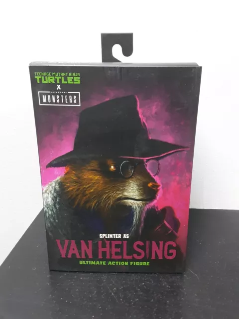TMNT Teenage Mutant Ninja Turtles. Universal Monsters Splinter Van Helsing. NECA
