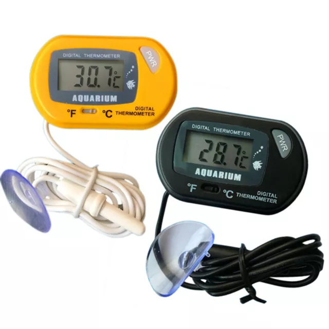 Digital LCD Fish Tank Aquarium Water Thermometer Temperature Useful Pets Tools