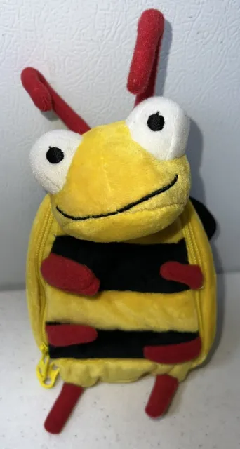 Hallmark Lady Bug Zippered Pouch Bag Purse Stuffed Animal