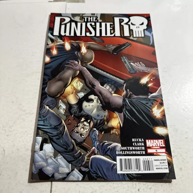 The Punisher Vol 9 #6 Marvel Comics 2012  6.5+ Pg1