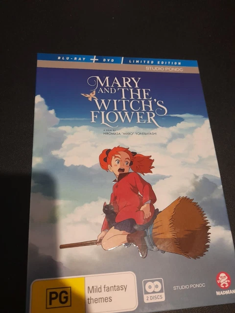 Mary And The Witch's Flower: Limited Edition (Blu-ray & Dvd, 2017)