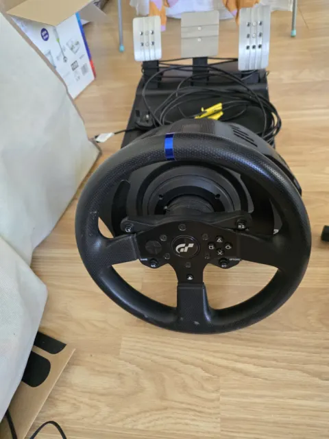  Thrustmaster T300RS T300GT Racing 13inch 33cm steering Wheel  MOD DIY(carbon fiber,suede) : Video Games