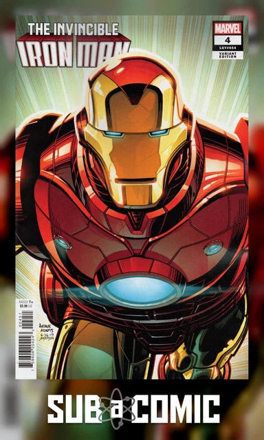 Invincible Iron Man #4 1:25 Arthur Adams Variant (Marvel 2023 1St Print) Comic